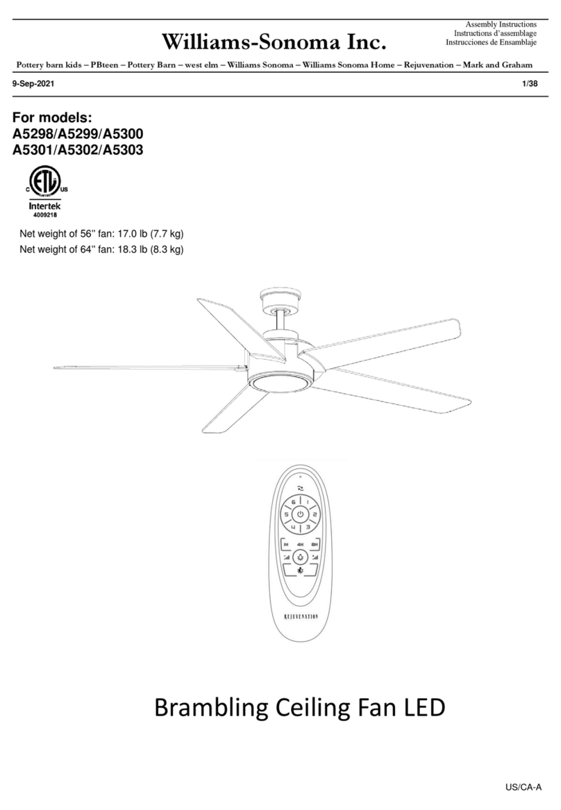 Williams-Sonoma Brambling Assembly instructions