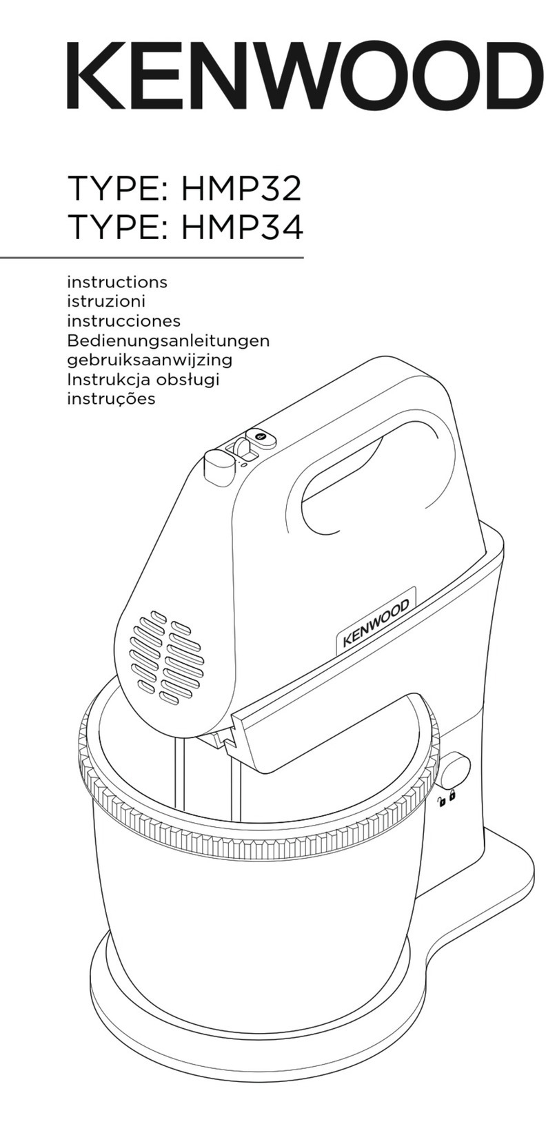 Kenwood HMP32 User manual
