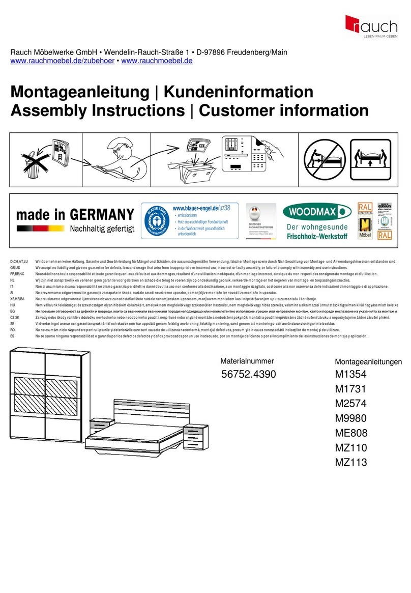 Rauch M1354 User manual