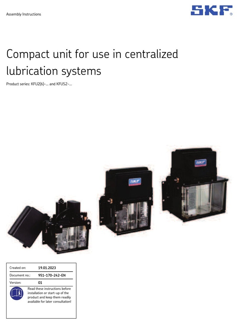 Lincoln SKF KFU2 Series Assembly instructions