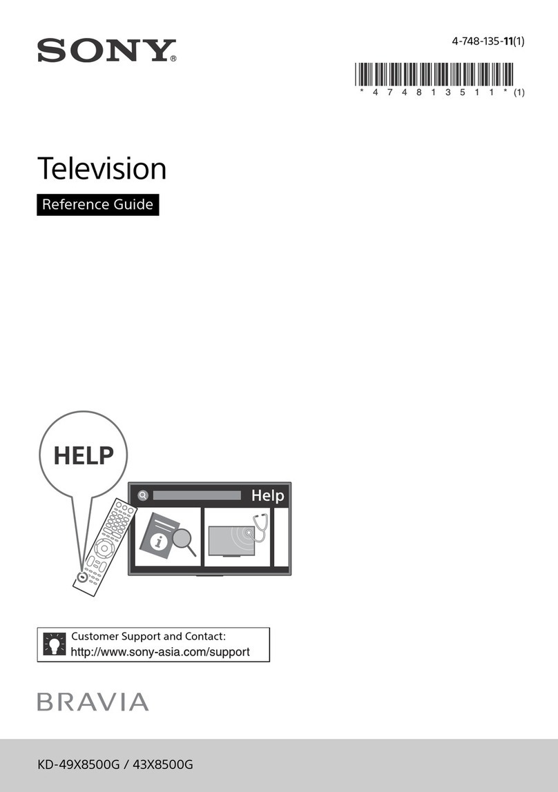 Sony Bravia KD-43X8500G User manual