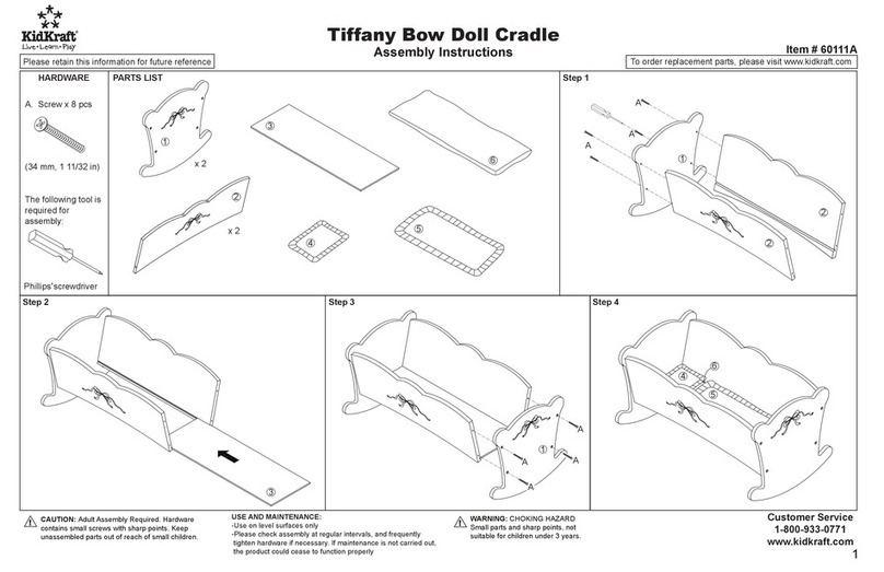 KidKraft 60111A Assembly instructions