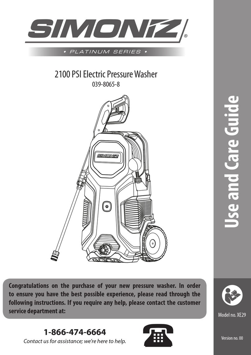 Simoniz Platinum Series User manual