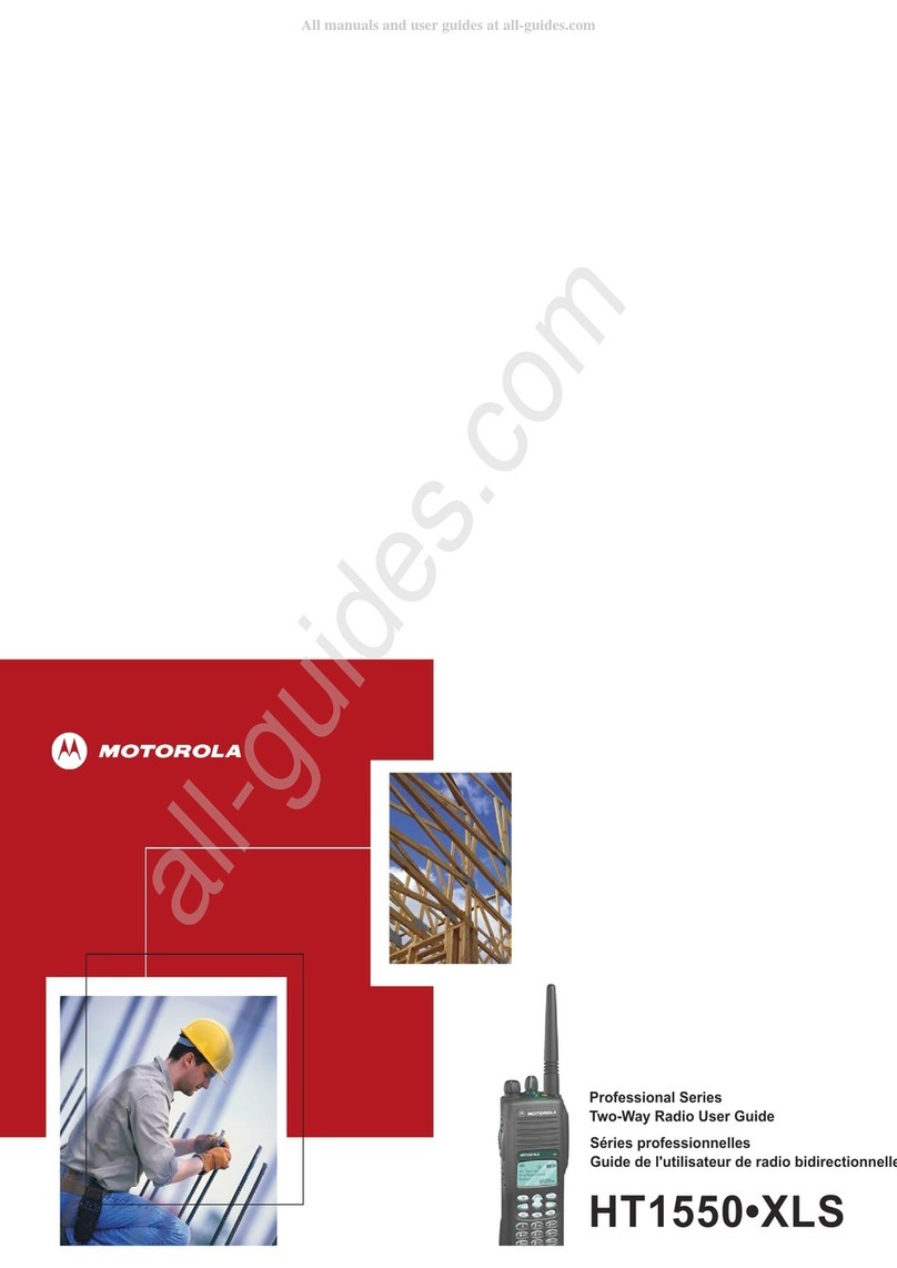 Motorola Professional Series User manual