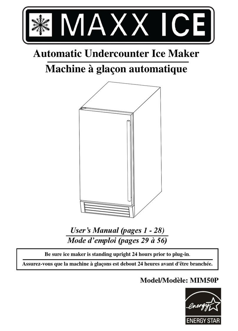 Maxx Ice MIM50P User manual