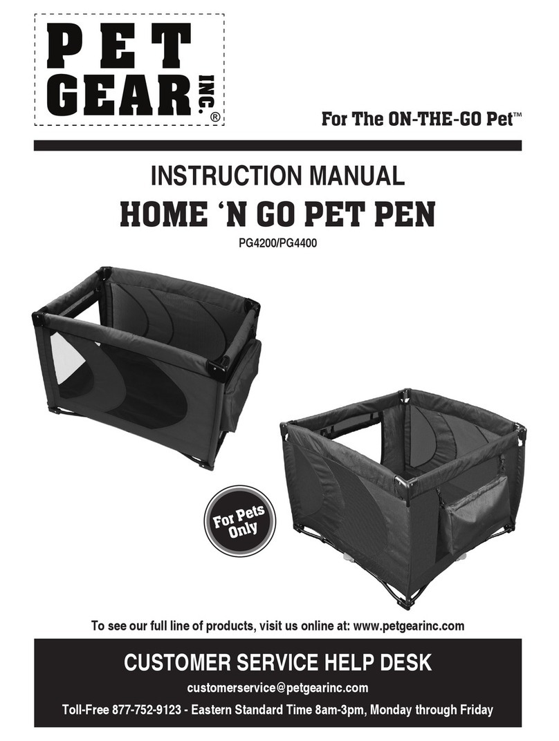 Pet Gear HOME 'N GO instruction manual