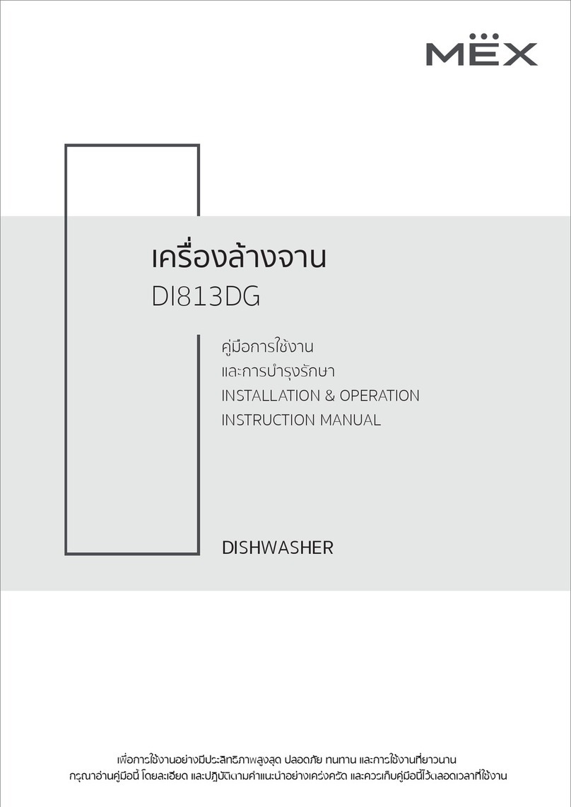 Mex DI813DG Installation/operation instruction manual