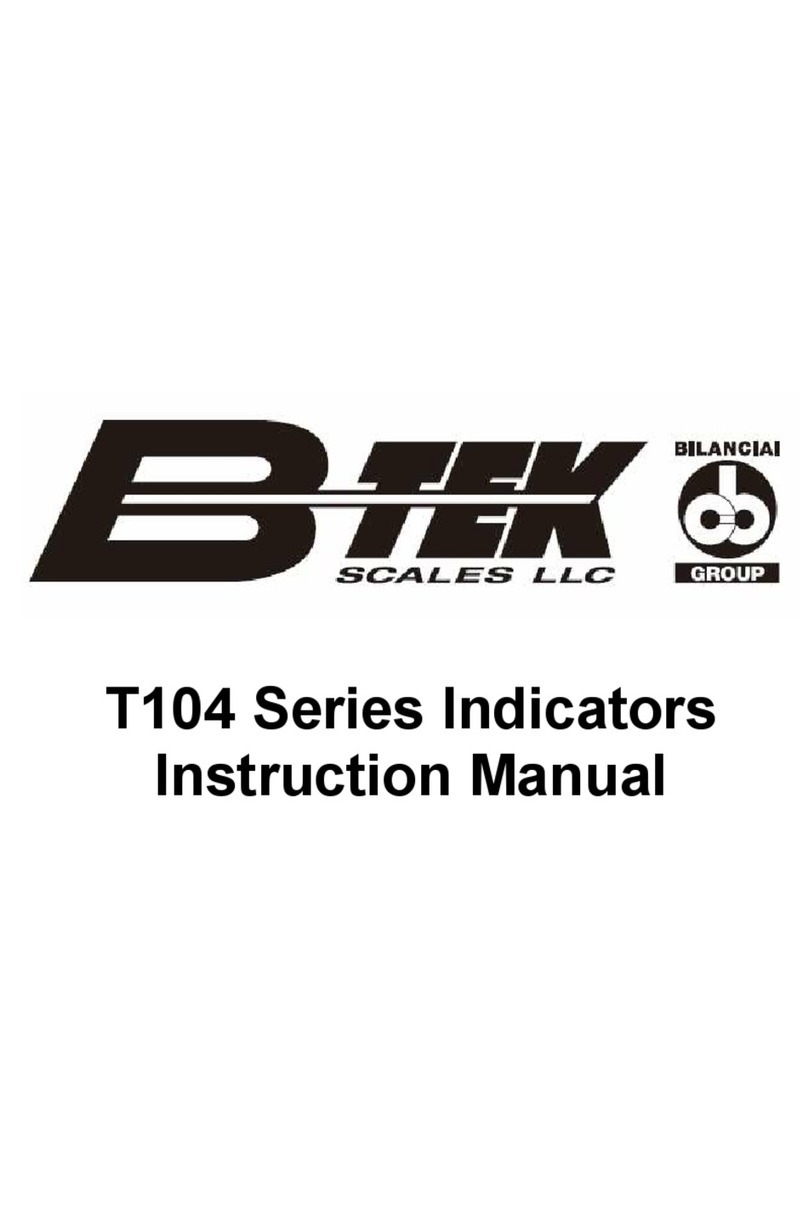 BTEK T104 Series instruction manual