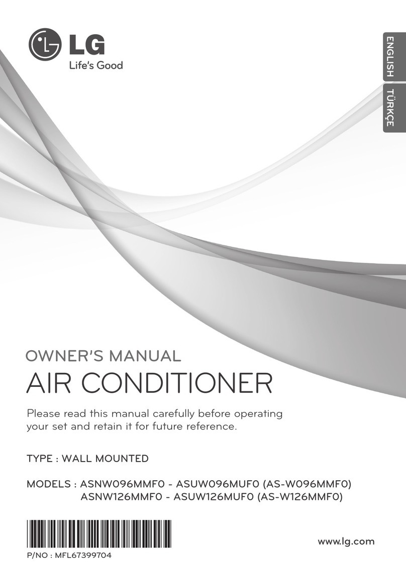LG ASNW096MMF0 User manual