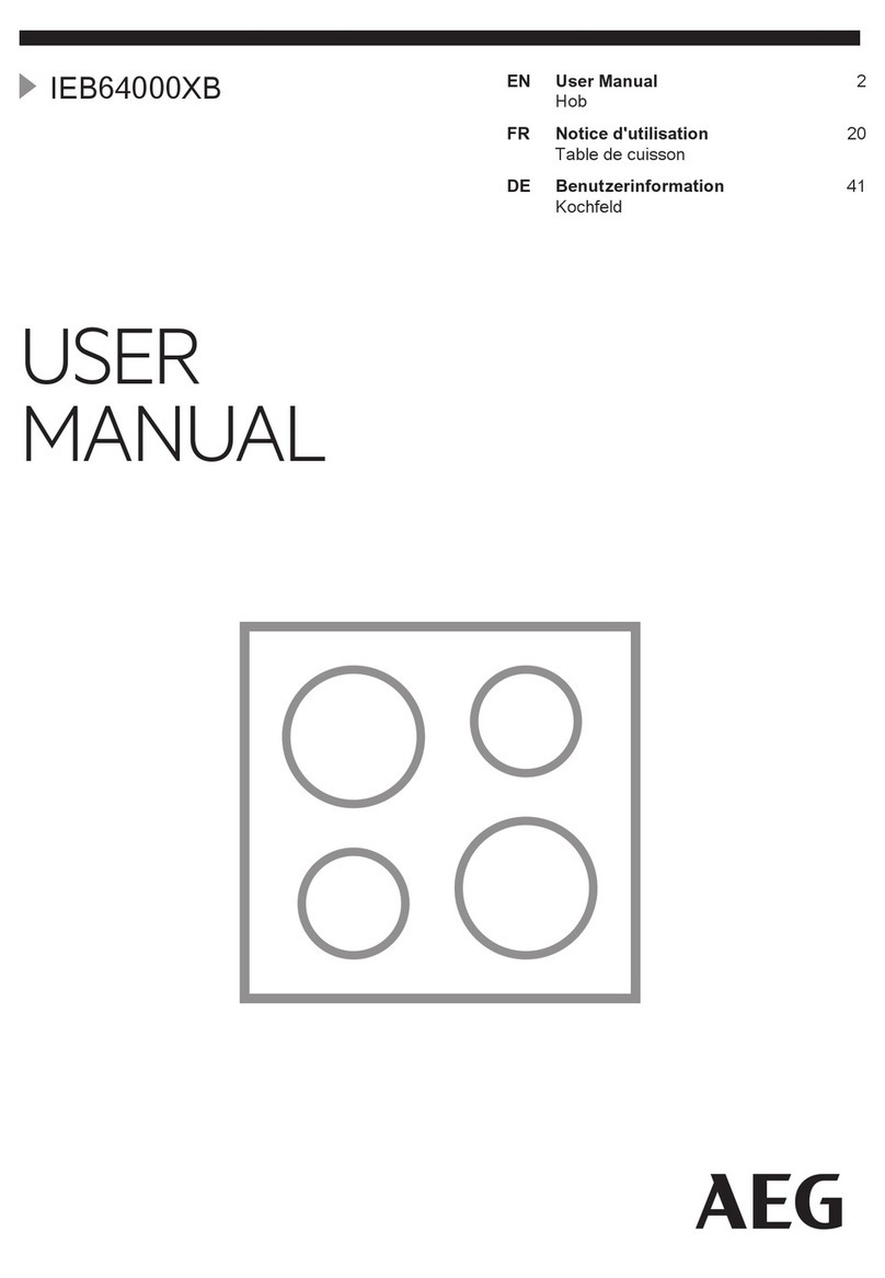 AEG IEB64000XB User manual