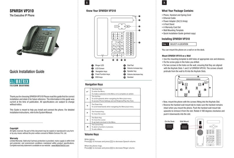 Eastern Times Technology SPARSH VP310 Quick installation guide