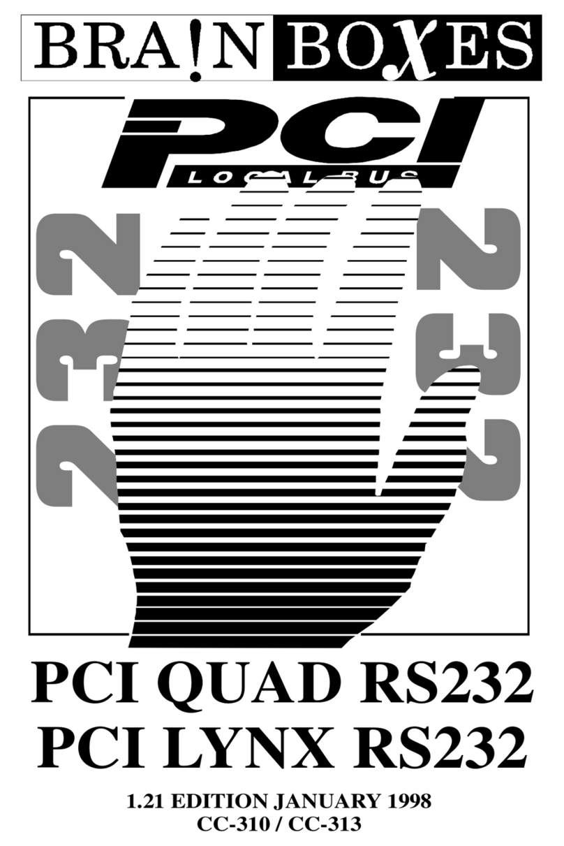 Brainboxes CC-313 User manual
