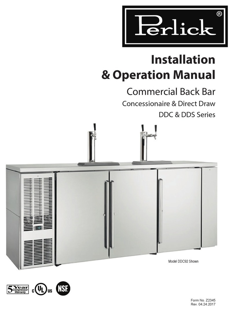 Perlick DDC Series User manual
