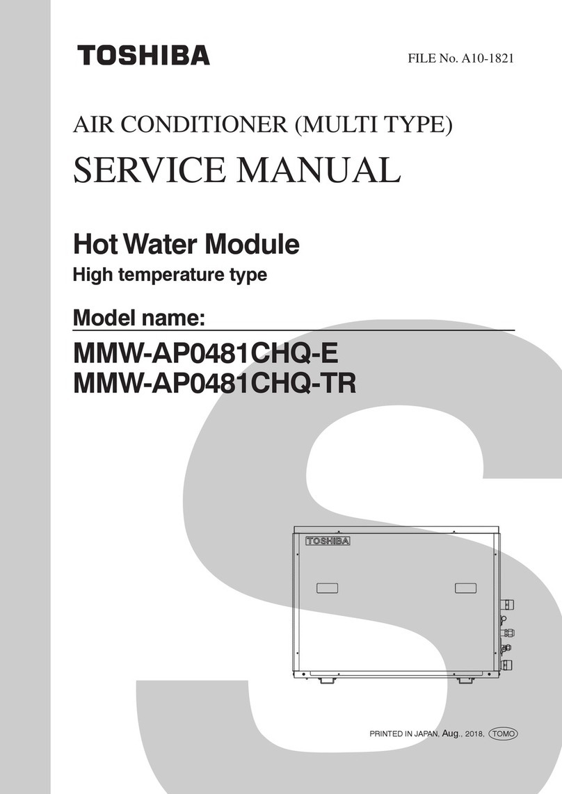 Toshiba MMW-AP0481CHQ-E User manual