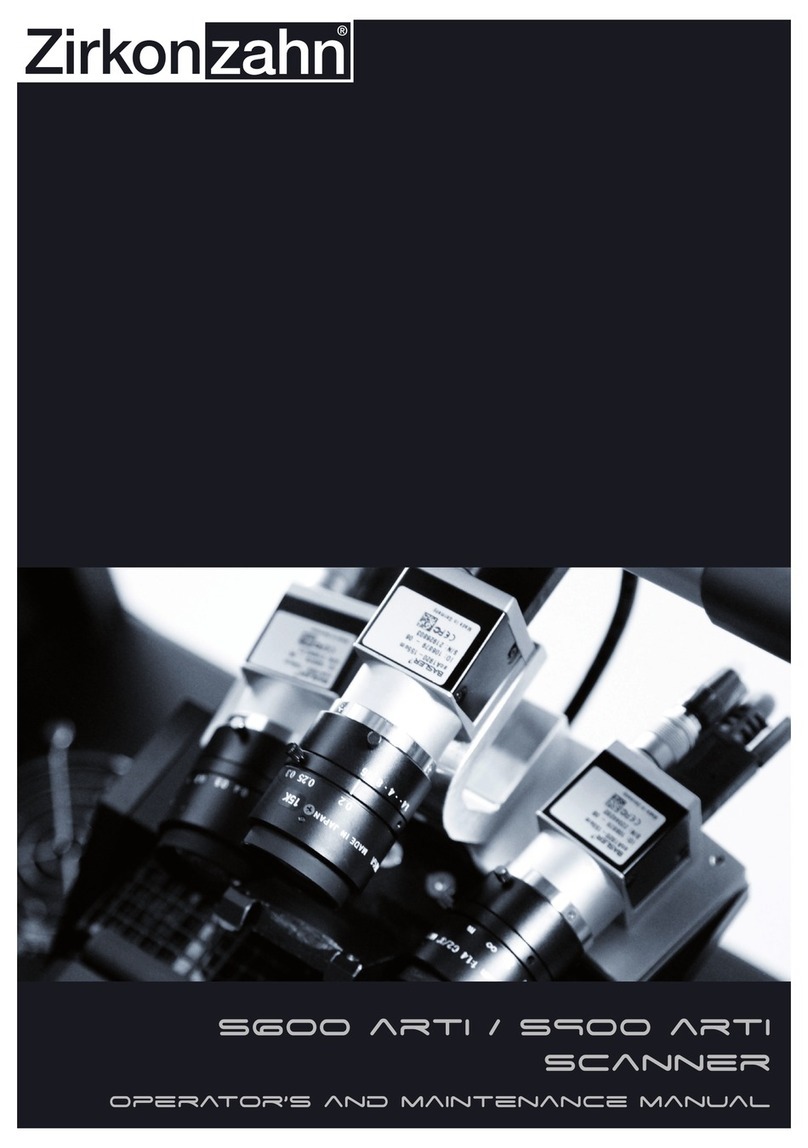 Zirkon zahn S600 ARTI Operator and  maintenance manual