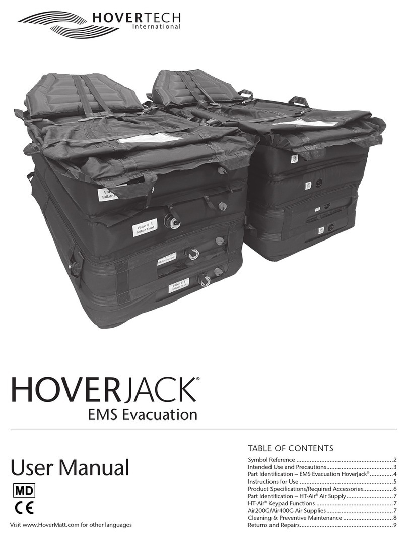 Hovertech HOVERJACK EMS Evacuation User manual