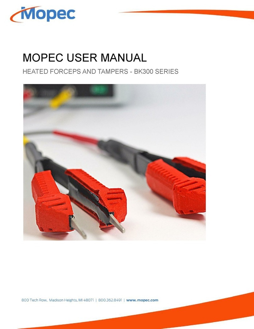 Mopec BK300 Series user manual