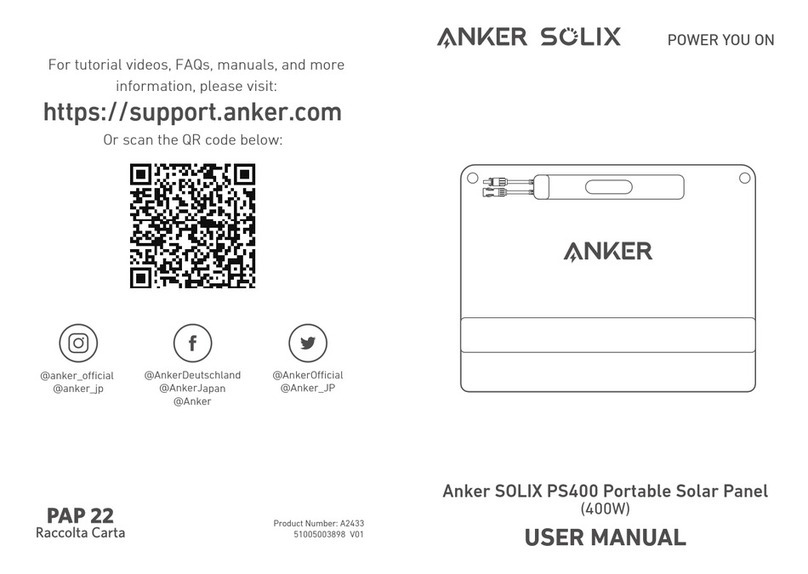 Anker SOLIX PS400 user manual