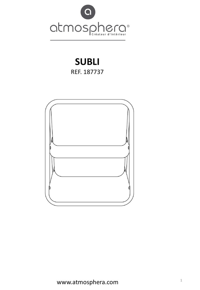atmosphera SUBLI 187737 User manual atmosphera SUBLI 187737 User manual