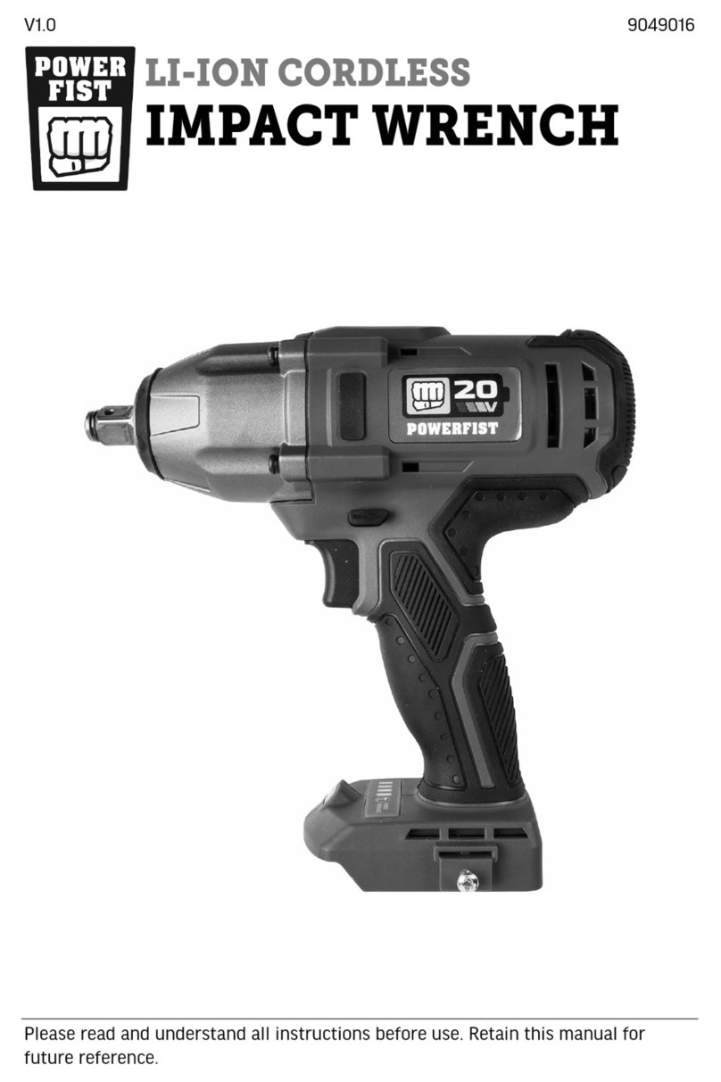 Power Fist 9049016 manual