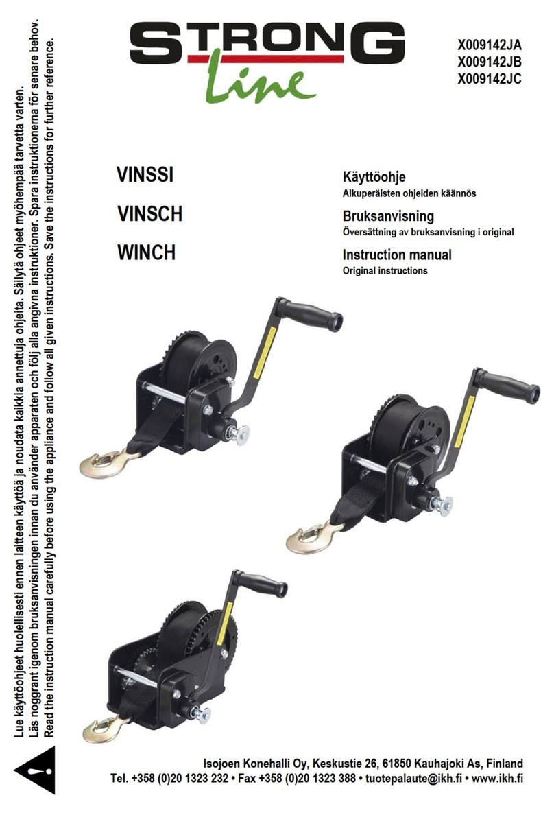 Strong X009142JA instruction manual Strong X009142JA instruction manual