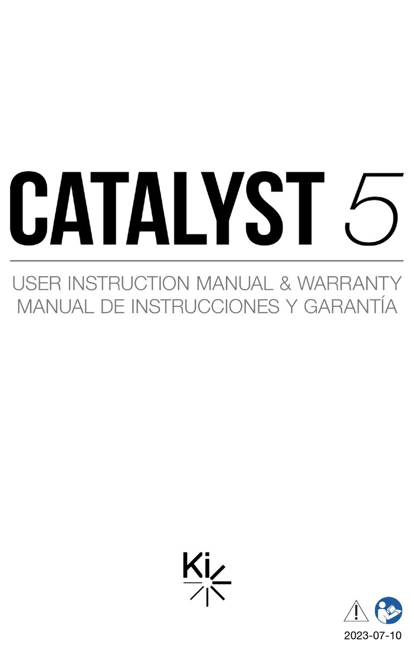 Ki Mobility Catalyst 5 Installation and operation manual