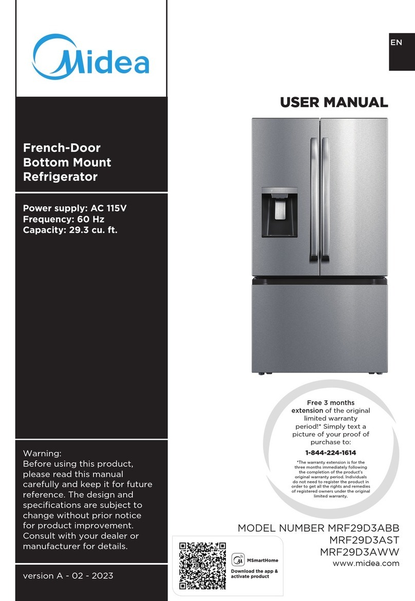 Midea MRF29D3ABB User manual Midea MRF29D3ABB User manual