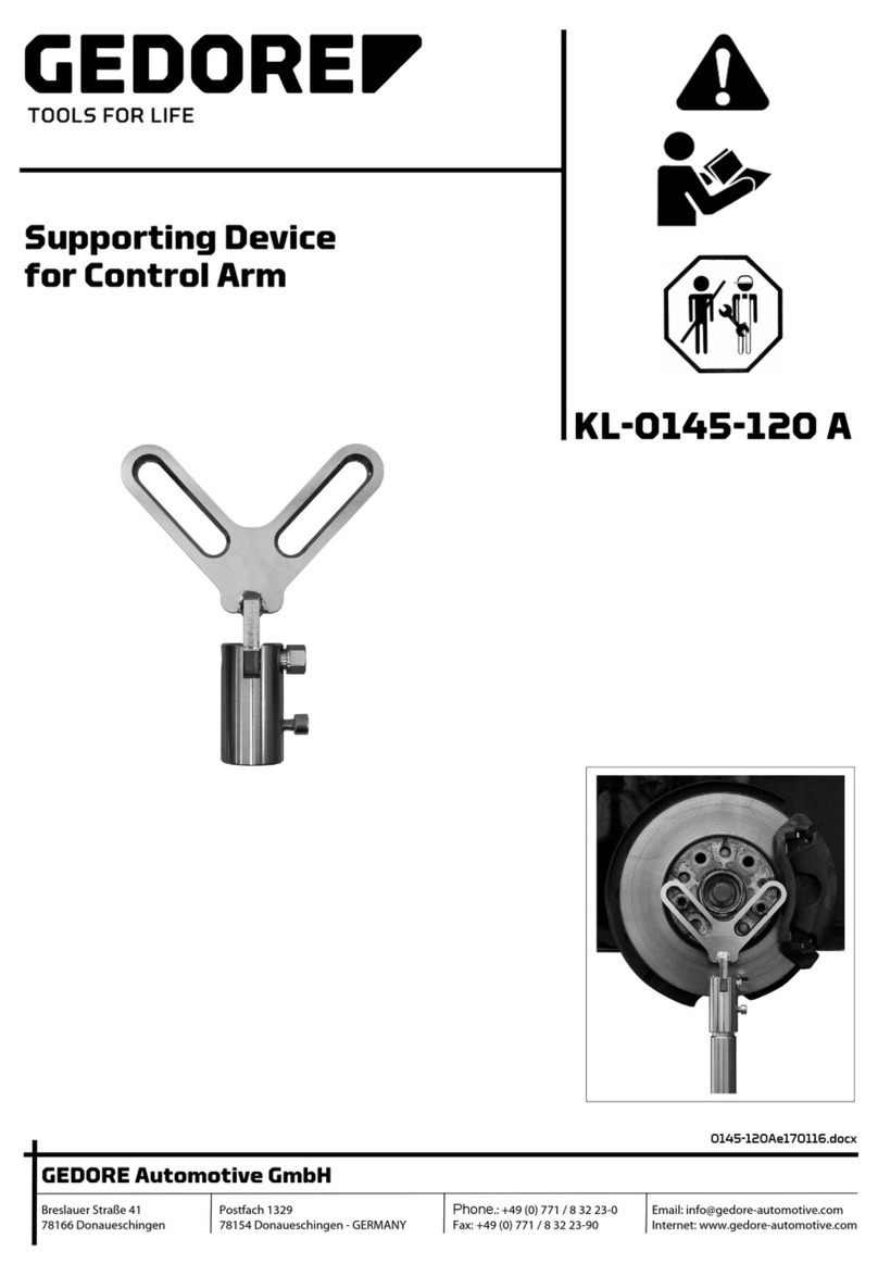 Gedore KL-0145-120 A manual