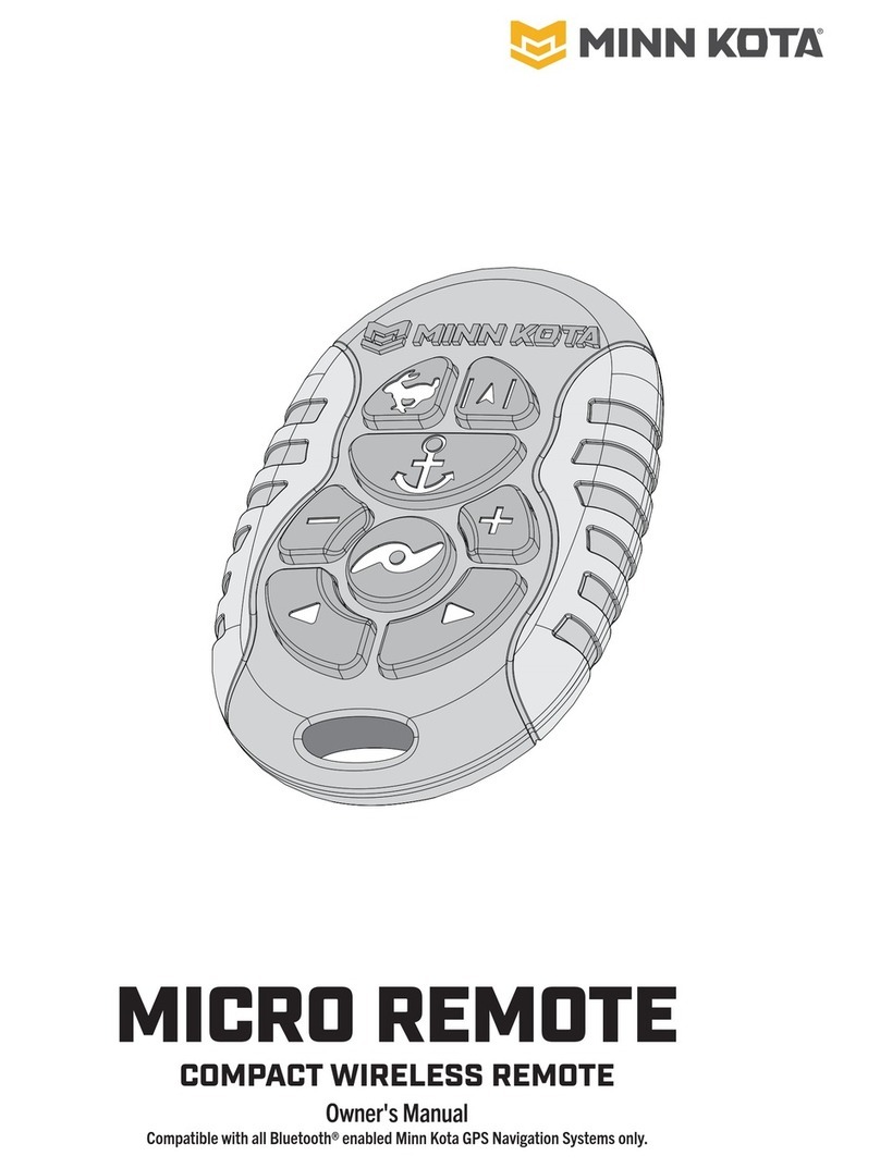 MINN KOTA MICRO REMOTE owner's manual