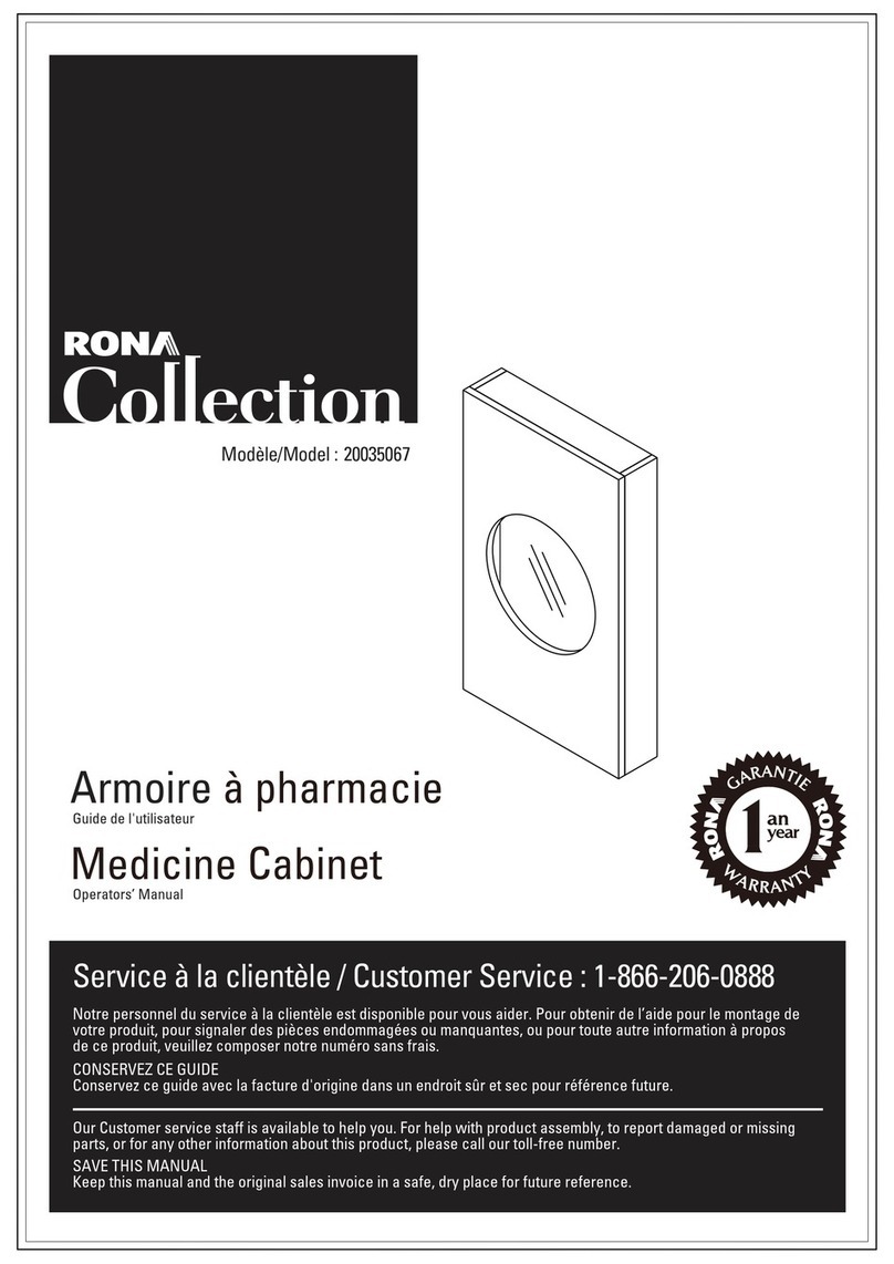 mecanair RONA 20035067 Operator's manual