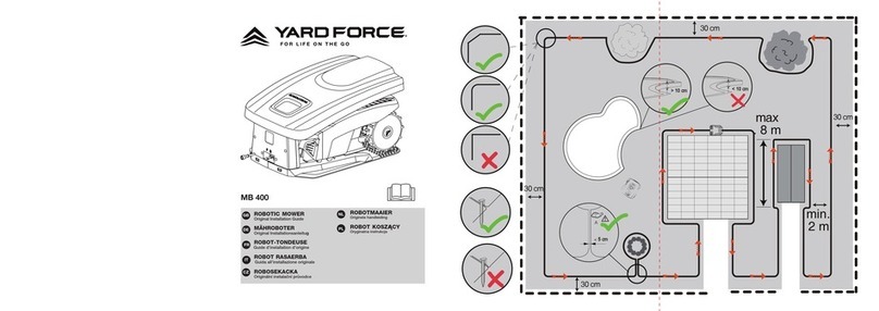 Yard force MB 400 User manual