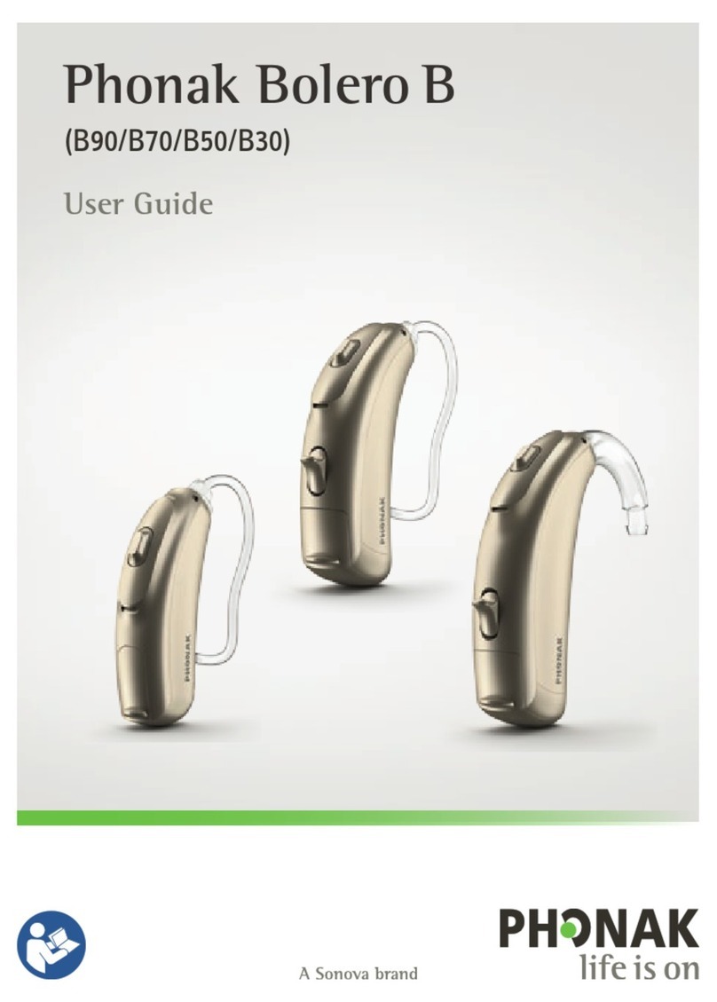 Sonova Phonak Virto B70 User manual