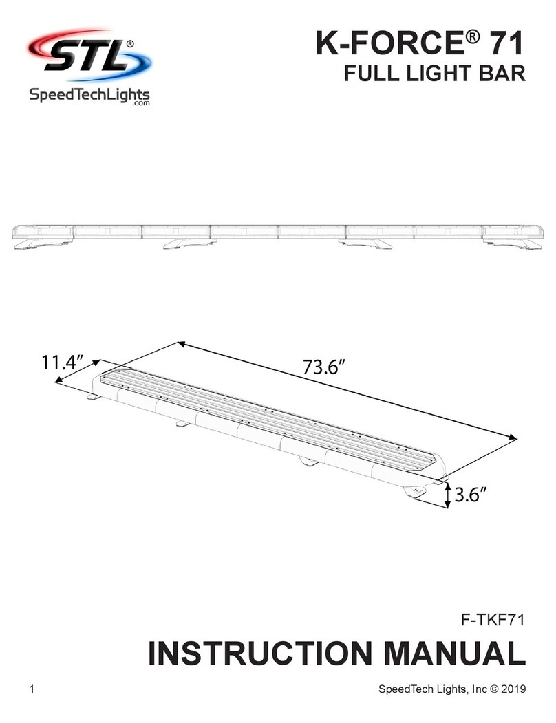 SpeedTech Lights K-FORCE 71 User manual