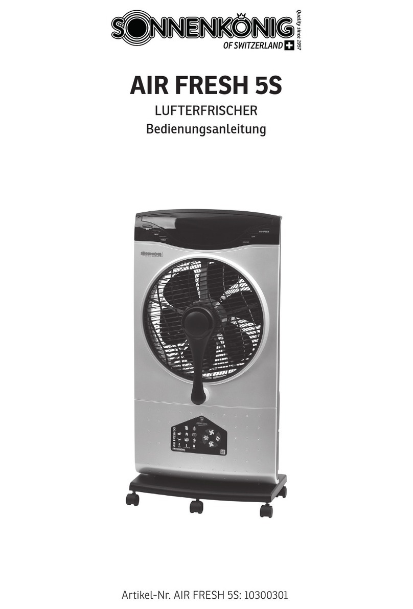 Sonnenkonig AIR FRESH 5S user manual