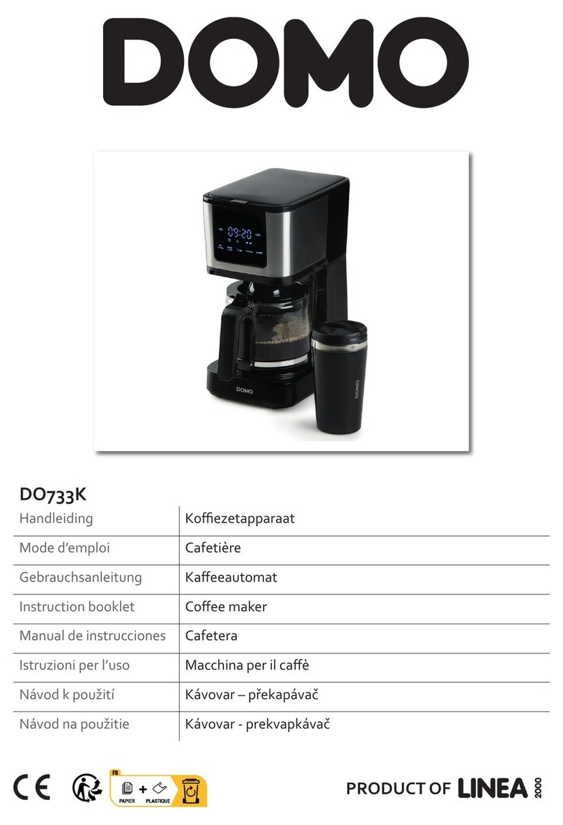 Linea 2000 DOMO DO733K User manual