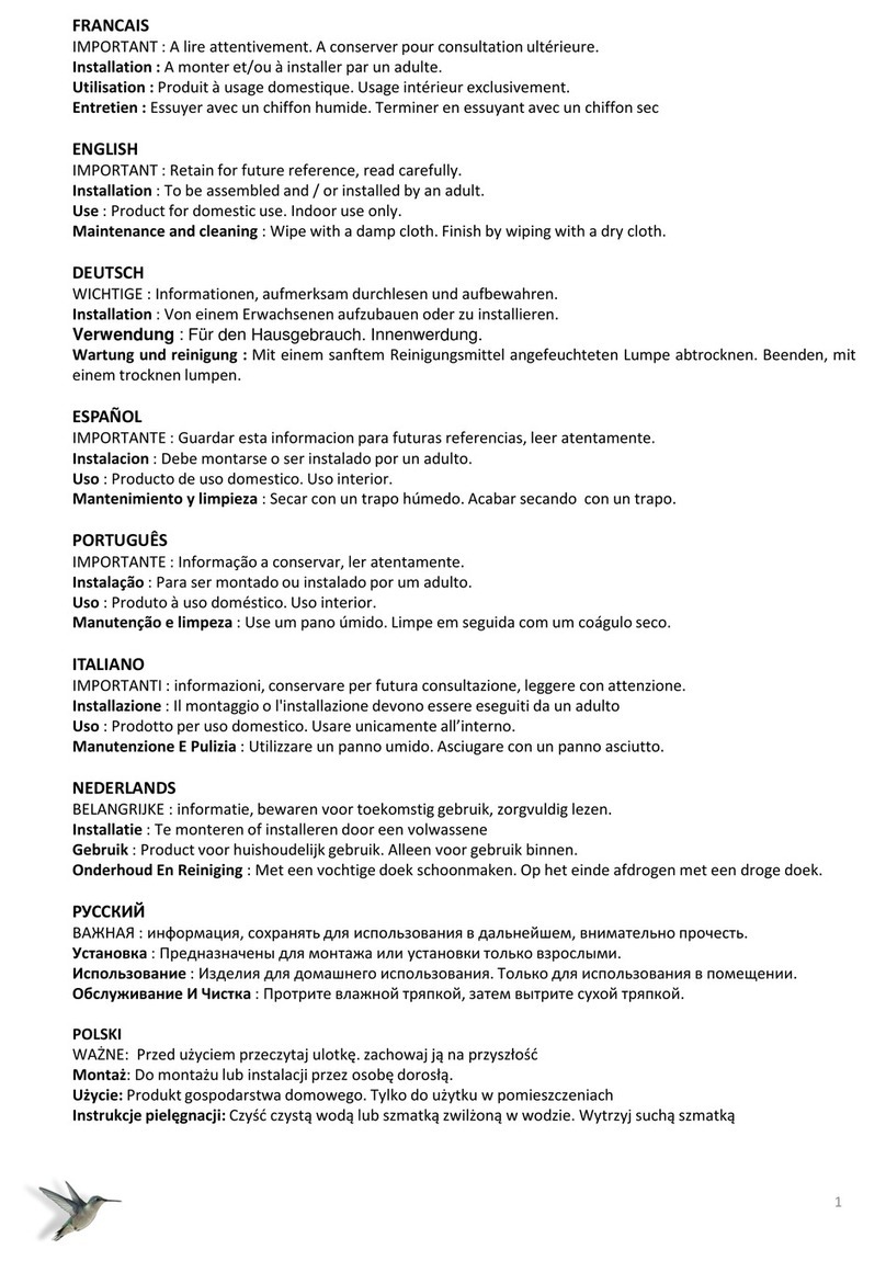 atmosphera NAOMI 185023 manual