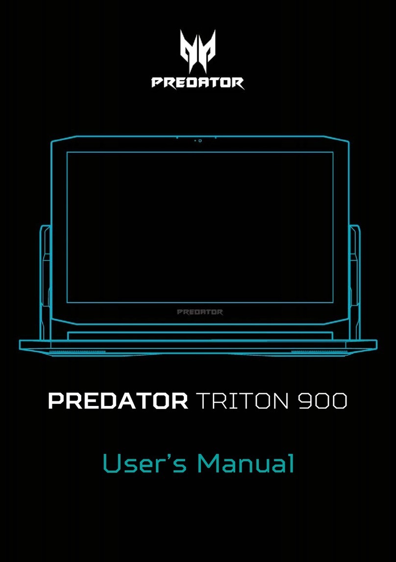 Acer PREDATOR TRITON 900 User manual