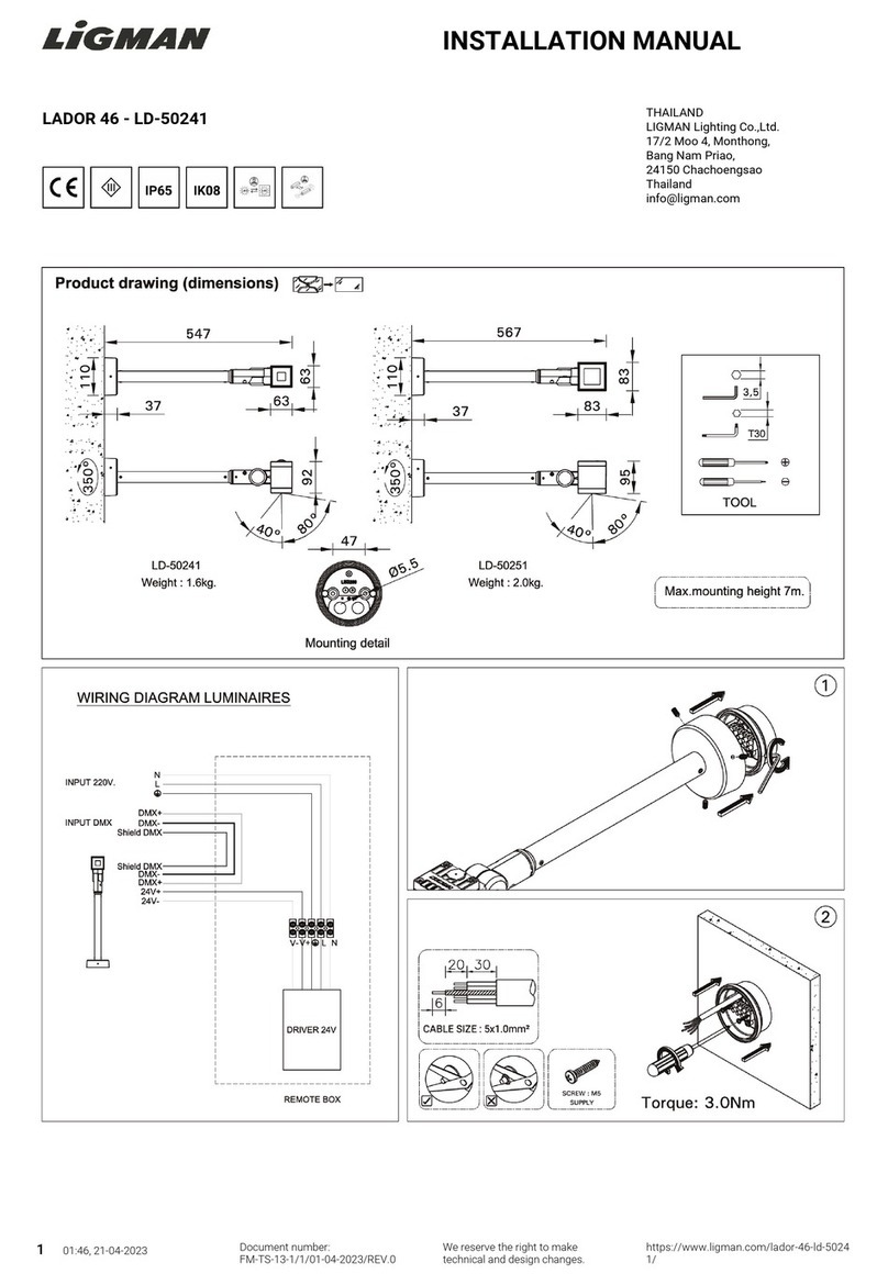 LIGMAN LD-50241 User manual