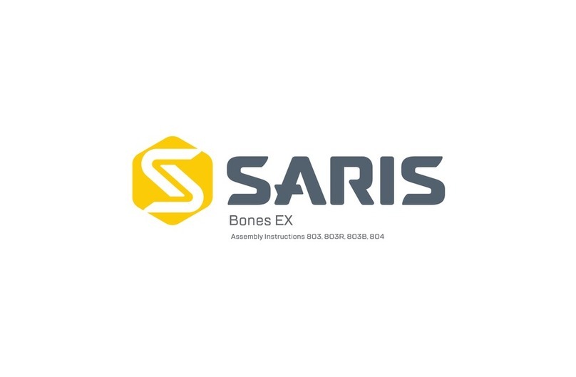 Saris Bones EX 803 Assembly instructions