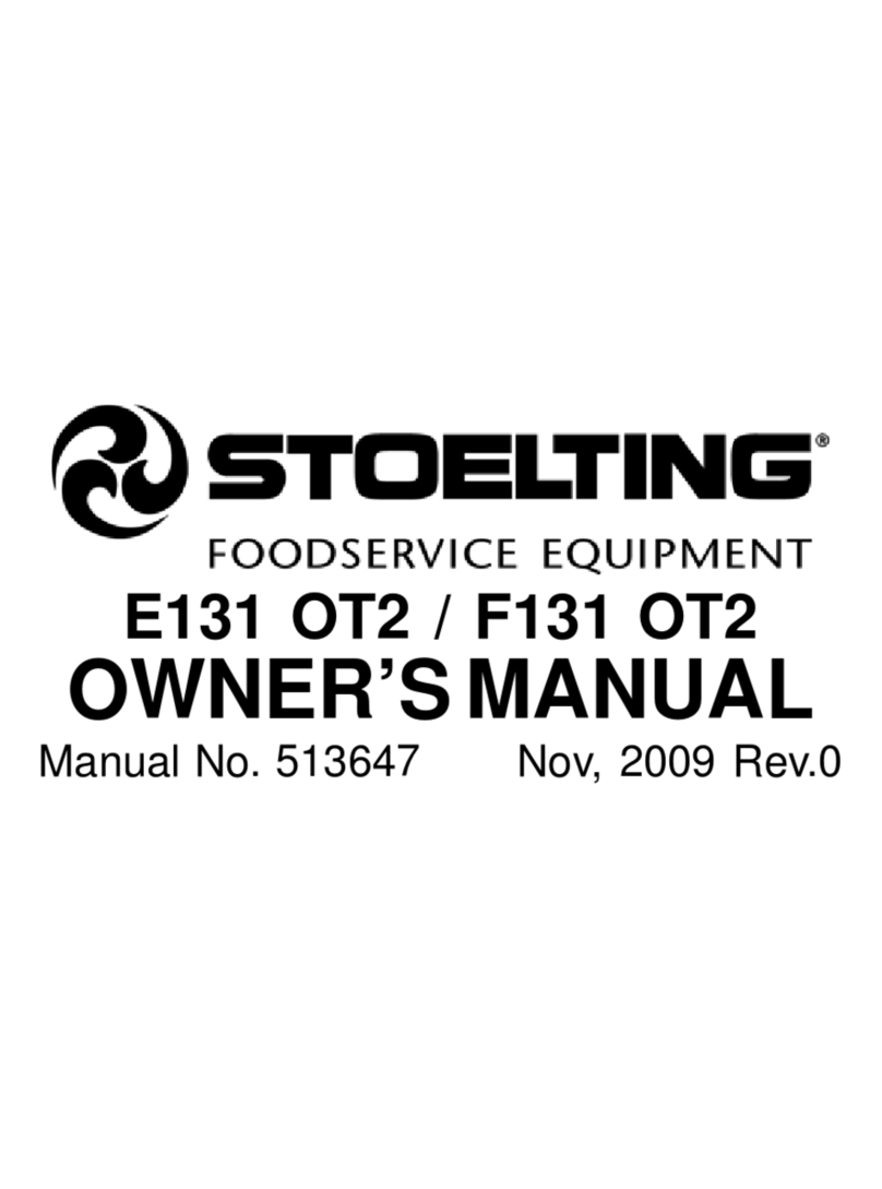 Stoelting E131 OT2 owner's manual