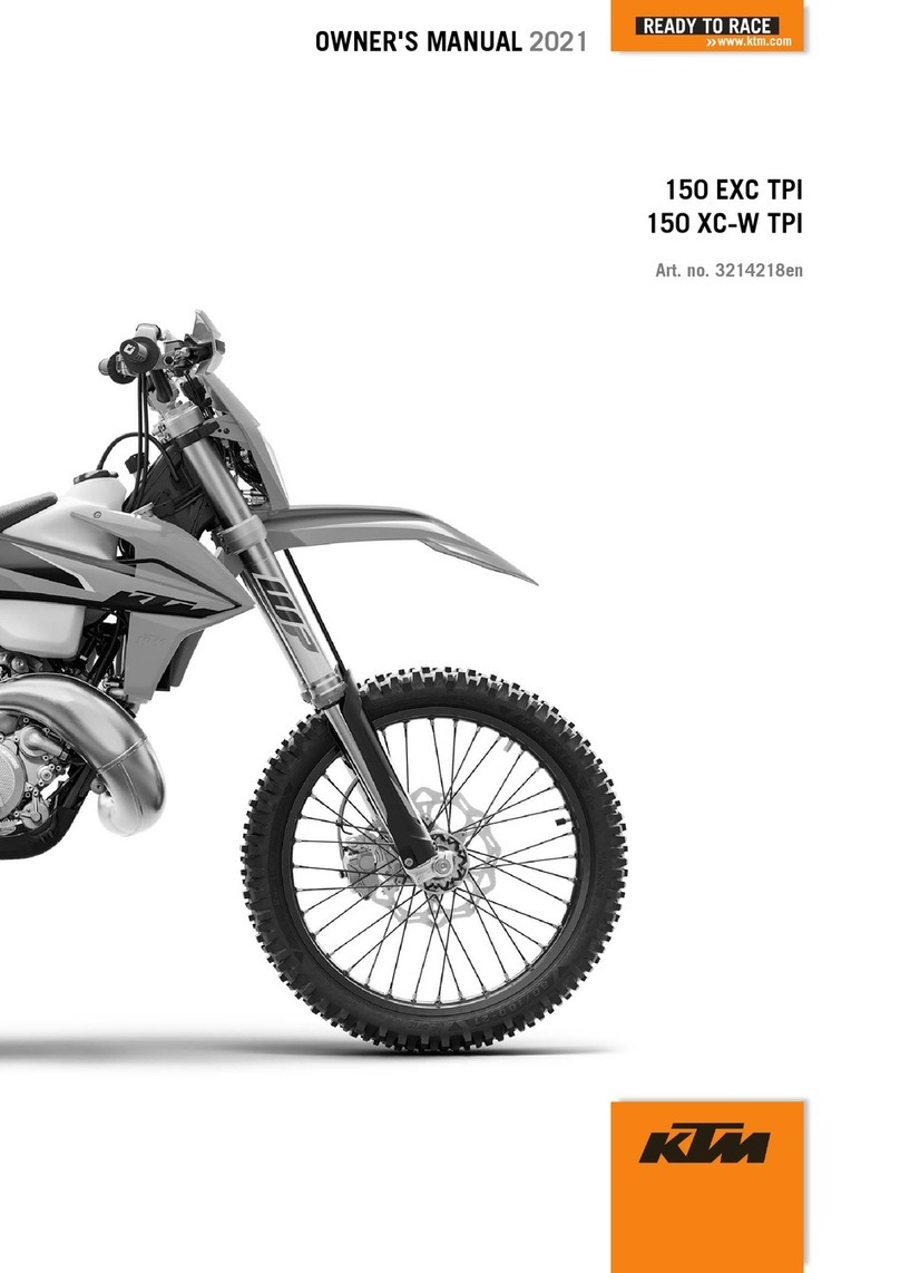 KTM 150 EXC TPI 2021 User manual