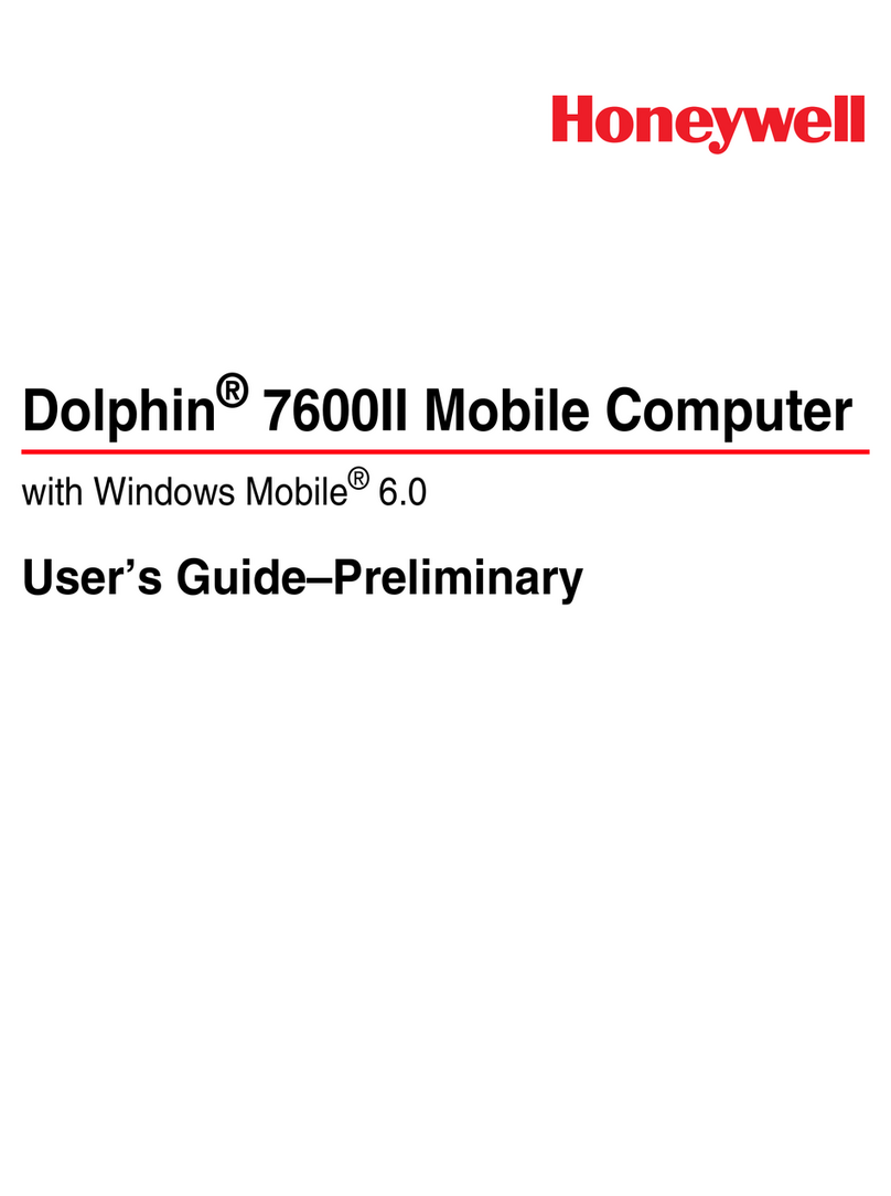 Honeywell Dolphin 7600II User manual