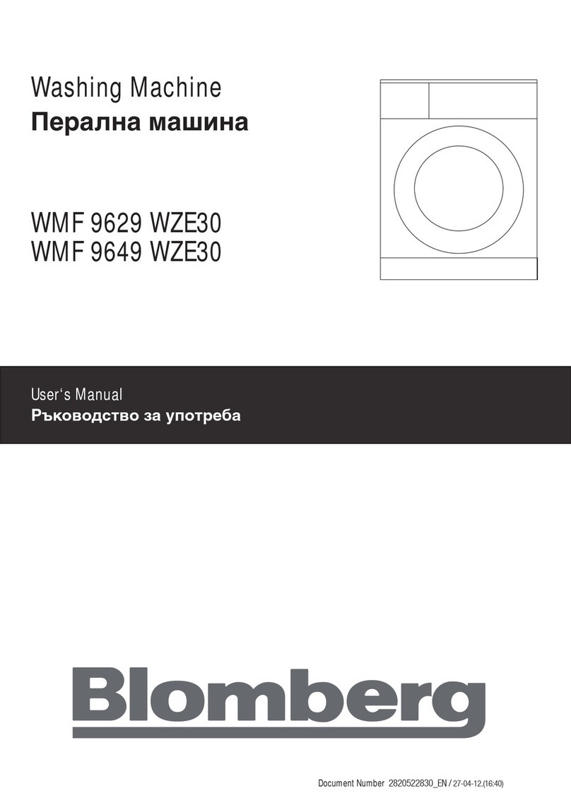 Blomberg WMF 9629 WZE30 User manual