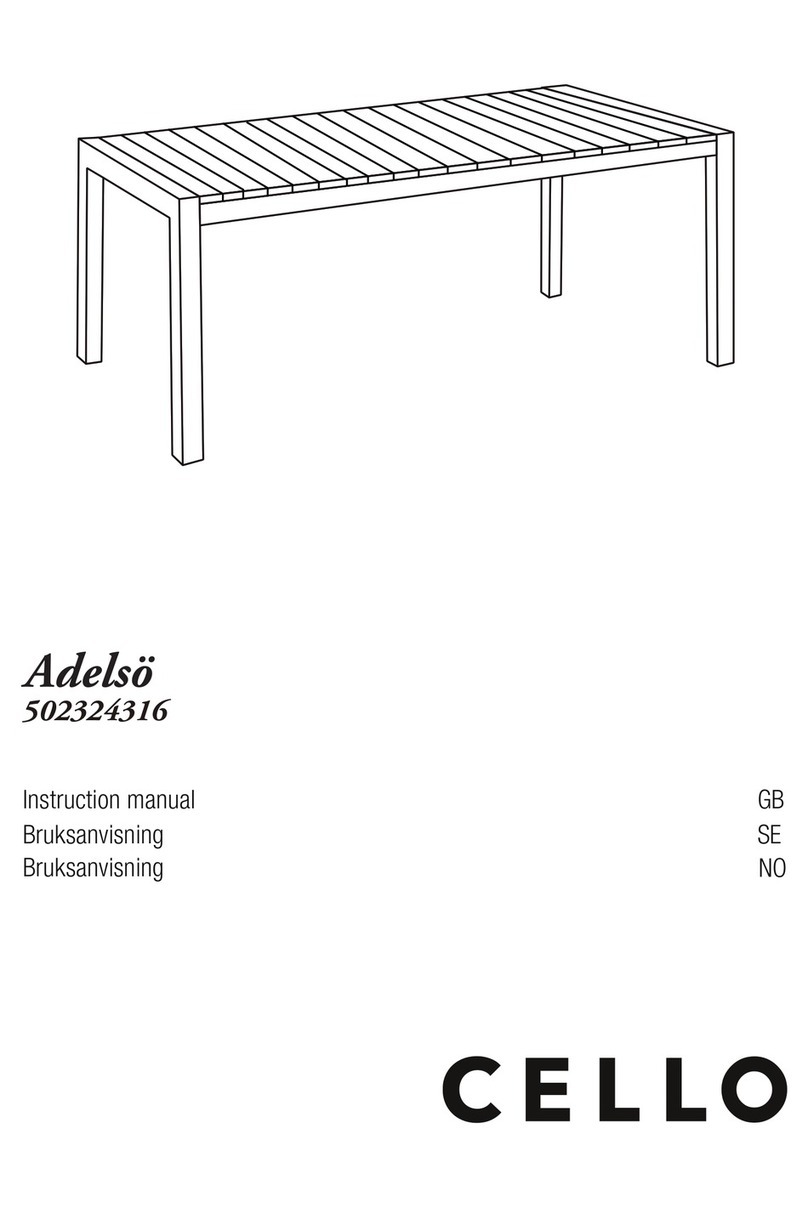 Cello Adelso 502324316 User manual Cello Adelso 502324316 User manual