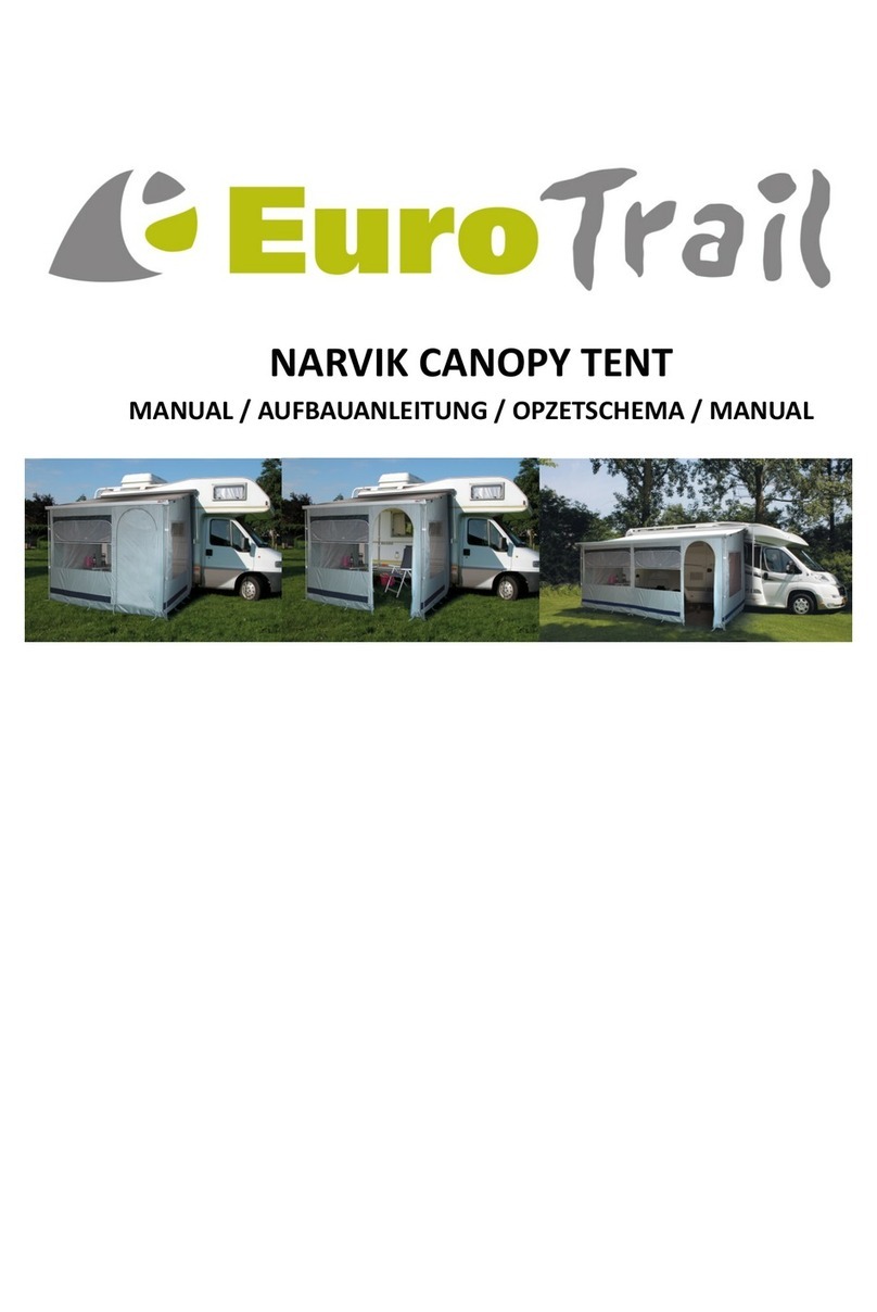 EuroTrail NARVIK CANOPY TENT manual
