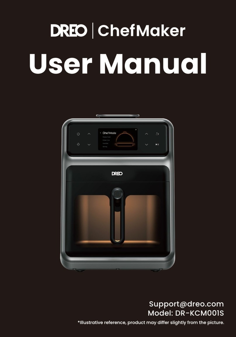 dreo ChefMaker DR-KCM001S User manual