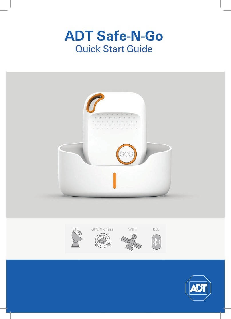 ADT Safe-N-Go quick start guide