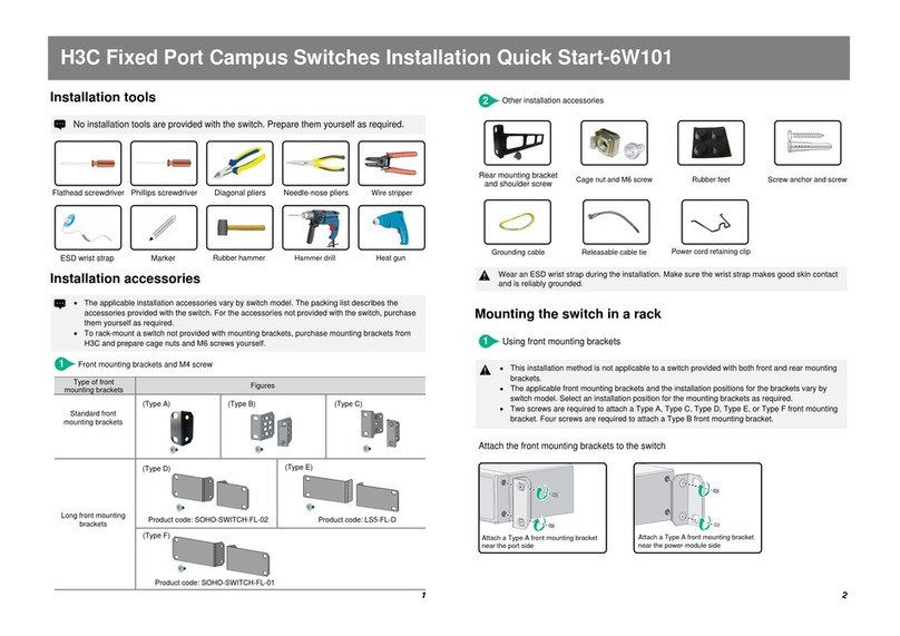 H3C 6W101 Operating and maintenance manual