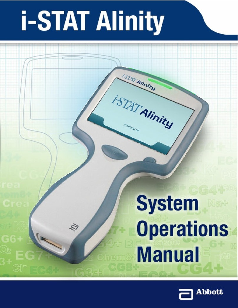 Abbott i-STAT Alinity Operation manual