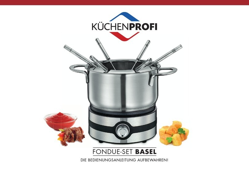 Küchenprofi BASEL user guide